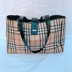Burberry Nova Check tote handbag